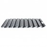 Средняя решетка клавиши соломотряса комбайна Claas - 720х250мм