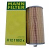 Фильтр масляный H12 110/2x [Mann-Filter]
