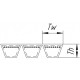Многоручьевой ремень 3HB-4100 [Optibelt]
