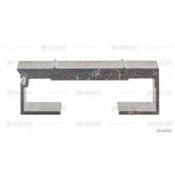 Aluminum profile 10/112mm ribbed[Cargo Floor]
